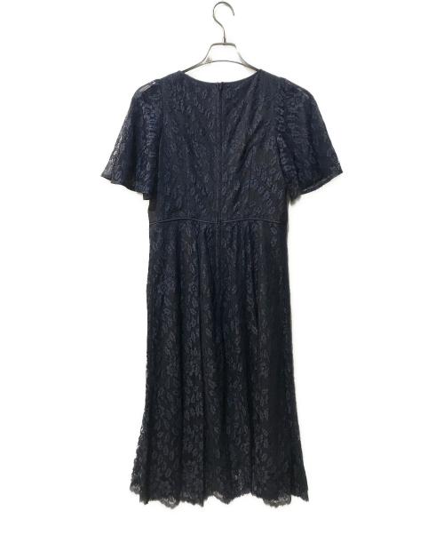 23区（ニジュウサンク）23区 (ニジュウサンク) 【APPLAUDIR】エアリーレース ドレス ネイビー サイズ:38の古着・服飾アイテム