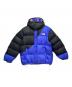 THE NORTH FACE（ザ ノース フェイス）の古着「キルテッド ナイロン ダウン パッファー ジャケット」｜ブルー×ブラック