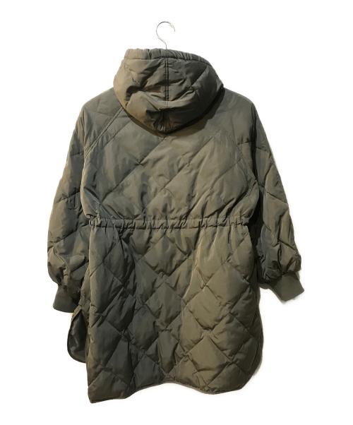 URBAN RESEARCH（アーバンリサーチ）URBAN RESEARCH (アーバンリサーチ) キルティングドロストダウンコート カーキ サイズ:Freeの古着・服飾アイテム