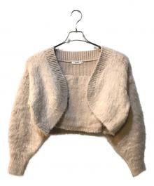 Snidel（スナイデル）の古着「ファーライクアンサンブルニットプルオーバー」｜ピンク