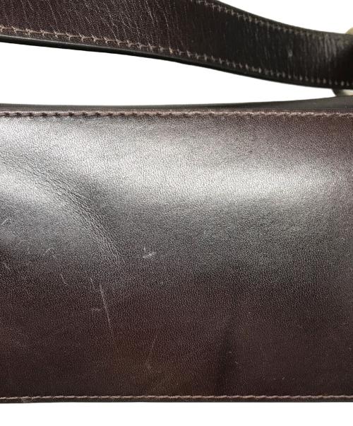 MOTHERHOUSE（マザーハウス）MOTHERHOUSE (マザーハウス) アンティークスクエアバックパック ブラウンの古着・服飾アイテム