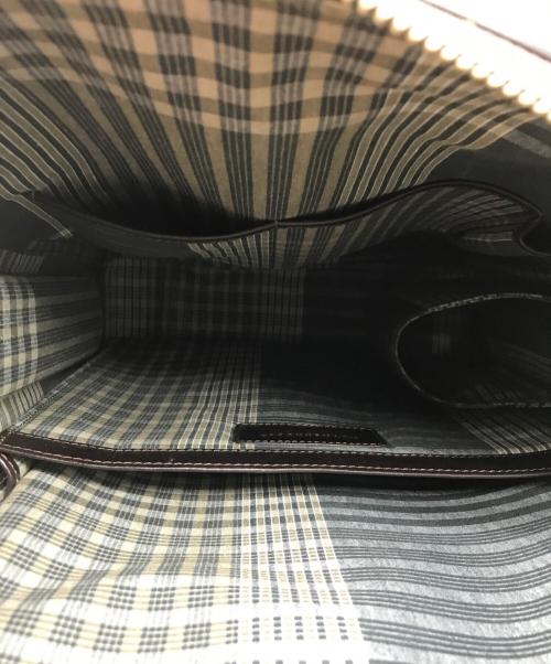 MOTHERHOUSE（マザーハウス）MOTHERHOUSE (マザーハウス) アンティークスクエアバックパック ブラウンの古着・服飾アイテム