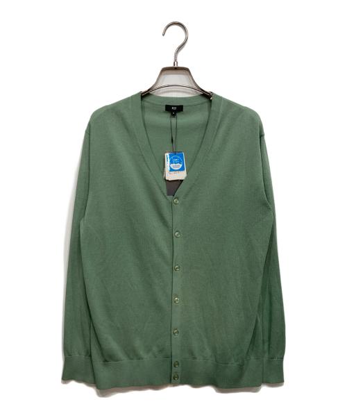 PLST（プラステ）PLST (プラステ) ニットカーディガン グリーン サイズ:M 未使用品の古着・服飾アイテム