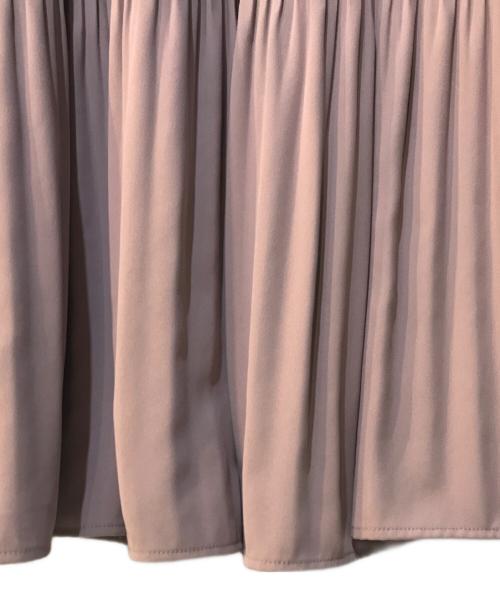 HER LIP TO（ハーリップトゥ）HER LIP TO (ハーリップトゥ) La Rochelle Pleated Dress ピンク サイズ:Mの古着・服飾アイテム