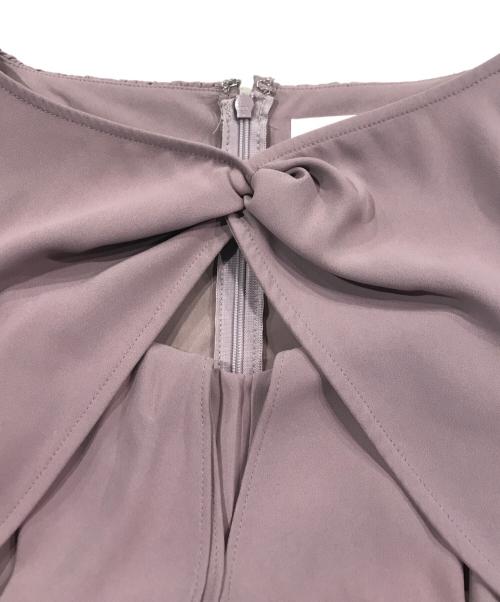 HER LIP TO（ハーリップトゥ）HER LIP TO (ハーリップトゥ) La Rochelle Pleated Dress ピンク サイズ:Mの古着・服飾アイテム