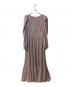 HER LIP TO (ハーリップトゥ) La Rochelle Pleated Dress ピンク サイズ:M：8000円