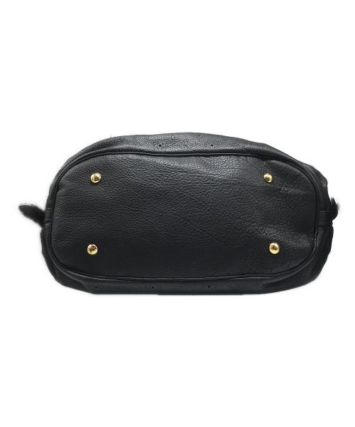LOUIS VUITTON（ルイ ヴィトン）LOUIS VUITTON (ルイ ヴィトン) マヒナ L ハンドバッグ ブラックの古着・服飾アイテム
