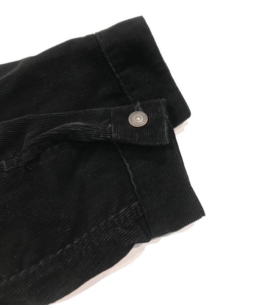 MASSES（マシス）MASSES (マシス) コーデュロイジャケット ブラック サイズ:Mの古着・服飾アイテム