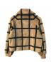Diagram (ダイアグラム) エコファーチェックジャケット ベージュ サイズ:36：8000円
