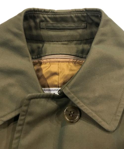 Burberry's（バーバリーズ）Burberry's (バーバリーズ) ライナー付ステンカラーコート カーキ サイズ:7の古着・服飾アイテム