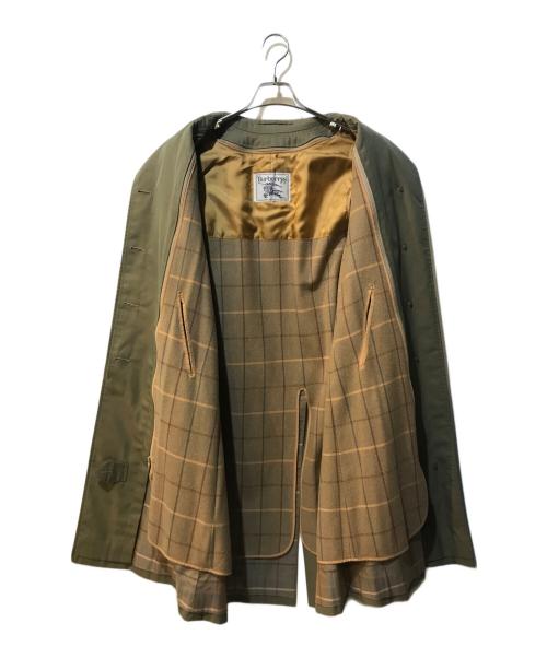 Burberry's（バーバリーズ）Burberry's (バーバリーズ) ライナー付ステンカラーコート カーキ サイズ:7の古着・服飾アイテム