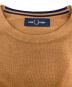 中古・古着 FRED PERRY (フレッドペリー) Classic Crew Neck Jumper ブラウン サイズ:S：6000円