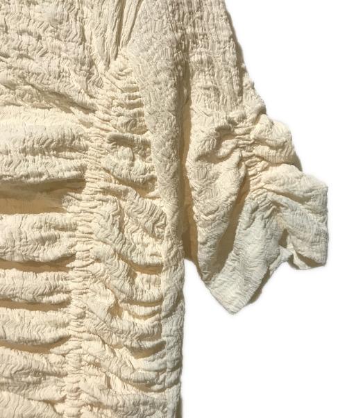 MAISON SPECIAL（メゾンスペシャル）MAISON SPECIAL (メゾンスペシャル) Shirring One-piece Dress ホワイト サイズ:FREE 未使用品の古着・服飾アイテム