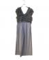 ANDRESD（アンドレスド）の古着「tulle vest aio dress」｜ブルー
