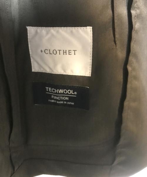 +CLOTHET（クロスクローゼット）+CLOTHET (クロスクローゼット) サファリジャケット オリーブ サイズ:Mの古着・服飾アイテム