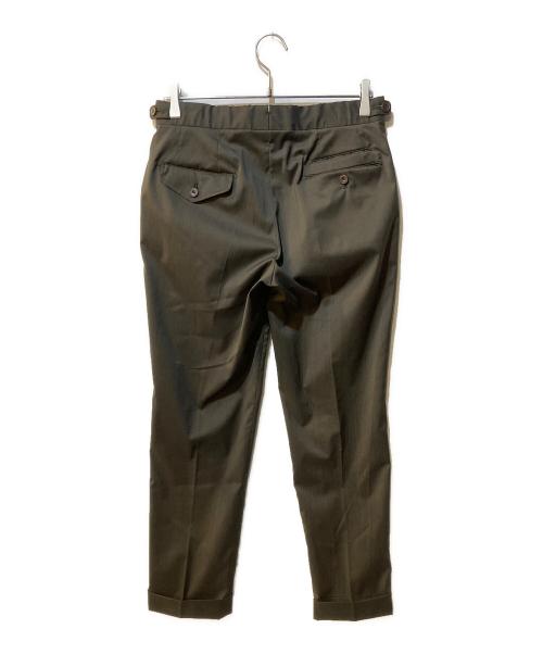+CLOTHET（クロスクローゼット）+CLOTHET (クロスクローゼット) TECHWOOL スラックス オリーブ サイズ:2の古着・服飾アイテム