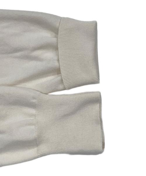 FRAY ID（フレイ アイディー）FRAY ID (フレイ アイディー) シルクブレンドベーシックカーディガン アイボリー サイズ:Freeの古着・服飾アイテム