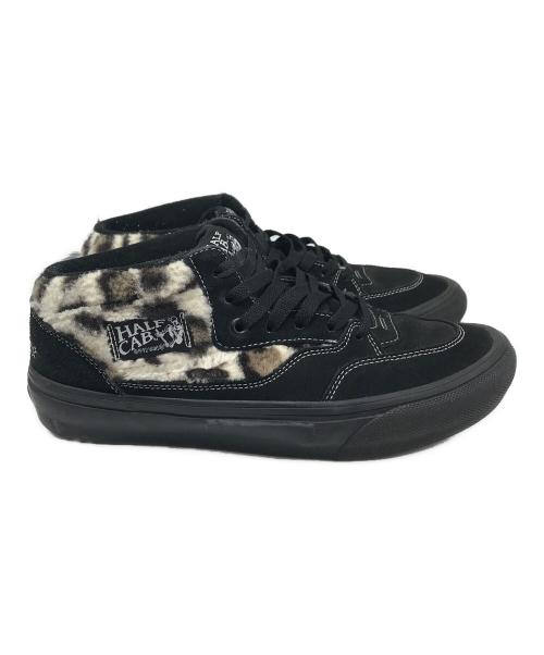 VANS（ヴァンズ）VANS (バンズ) SUPREME (シュプリーム) Leopard Half Cab スニーカー ブラック サイズ:27.5cmの古着・服飾アイテム