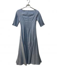 HER LIP TO（ハーリップトゥ）の古着「Martinique Tweed Dress」｜ブルー