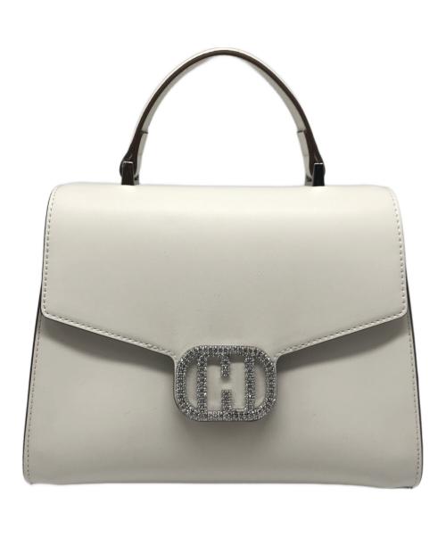 JILL BY JILLSTUART（ジル バイ ジルスチュアート）JILL BY JILLSTUART (ジル バイ ジルスチュアート) wink J ワンハンドル2wayフェイクファーバッグ ホワイトの古着・服飾アイテム