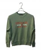 RRLダブルアールエル）の古着「WESTERN TRADING ロゴプリントスウェット」｜グリーン