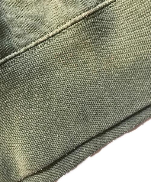 RRL（ダブルアールエル）RRL (ダブルアールエル) WESTERN TRADING ロゴプリントスウェット グリーン サイズ:Mの古着・服飾アイテム