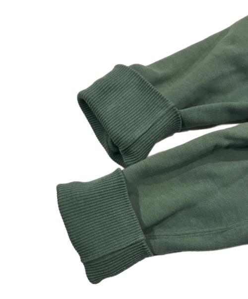 RRL（ダブルアールエル）RRL (ダブルアールエル) WESTERN TRADING ロゴプリントスウェット グリーン サイズ:Mの古着・服飾アイテム