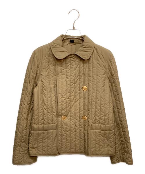 Max Mara WEEK END LINE（マックスマーラ ウイークエンドライン）Max Mara WEEK END LINE (マックスマーラ ウイークエンドライン) キルティングジャケット ベージュ サイズ:38の古着・服飾アイテム