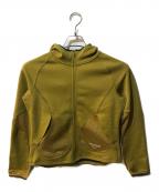 NIKE×Undercover Gyakusouナイキ×アンダーカバーギャクソウ）の古着「フリースジップパーカー」｜イエロー