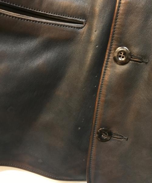 OLD JOE & Co.（オールドジョー）OLD JOE & Co. (オールドジョー) HORSEHIDE AUTOMOBILE COAT ブラウン サイズ:38の古着・服飾アイテム