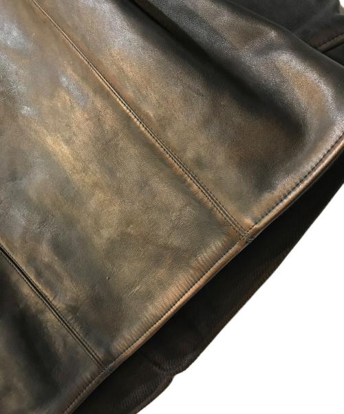 OLD JOE & Co.（オールドジョー）OLD JOE & Co. (オールドジョー) HORSEHIDE AUTOMOBILE COAT ブラウン サイズ:38の古着・服飾アイテム