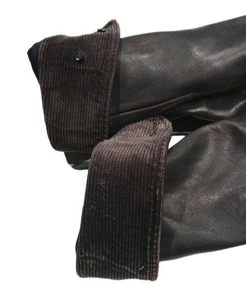 OLD JOE & Co.（オールドジョー）OLD JOE & Co. (オールドジョー) HORSEHIDE AUTOMOBILE COAT ブラウン サイズ:38の古着・服飾アイテム