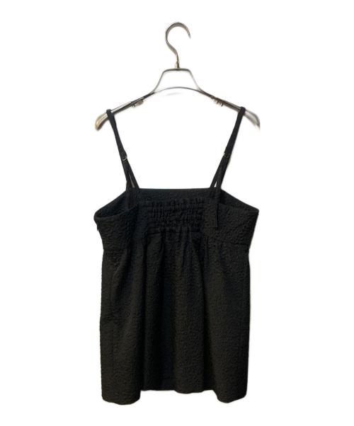 NOLLEY'S（ノーリーズ）NOLLEY'S (ノーリース) フクレジャガードキャミソール ブラック サイズ:38の古着・服飾アイテム