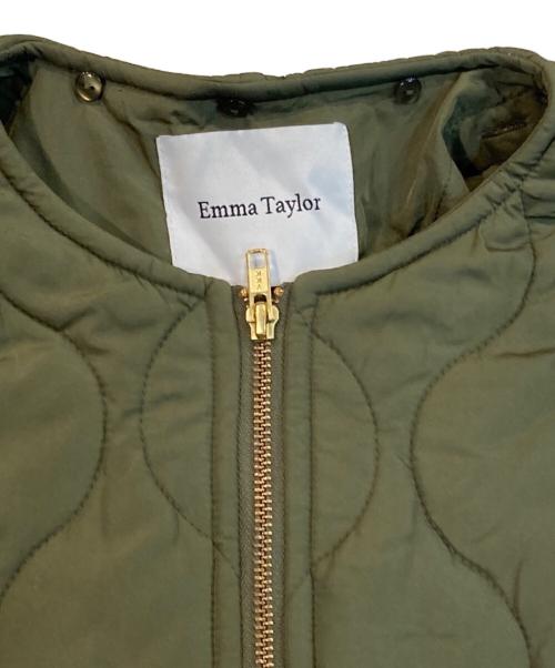 Emma Taylor（エマテイラー）Emma Taylor (エマテイラー) ミリタリーキルティングウエストドロストフードコート カーキ サイズ:Freeの古着・服飾アイテム