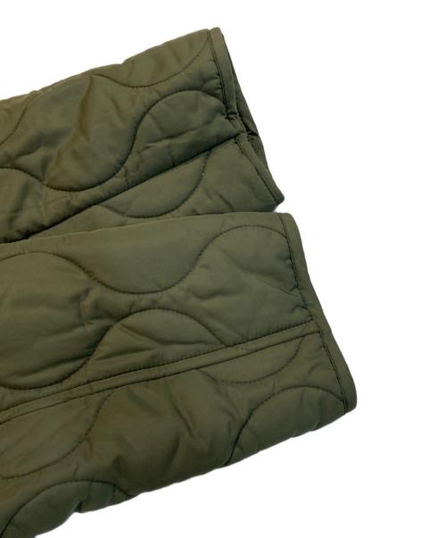 Emma Taylor（エマテイラー）Emma Taylor (エマテイラー) ミリタリーキルティングウエストドロストフードコート カーキ サイズ:Freeの古着・服飾アイテム