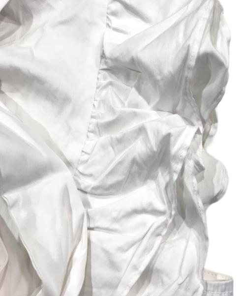 DOUBLE STANDARD CLOTHING（ダブルスタンダードクロージング）DOUBLE STANDARD CLOTHING (ダブルスタンダードクロージング) リボンタイブラウス ホワイト サイズ:M 未使用品の古着・服飾アイテム