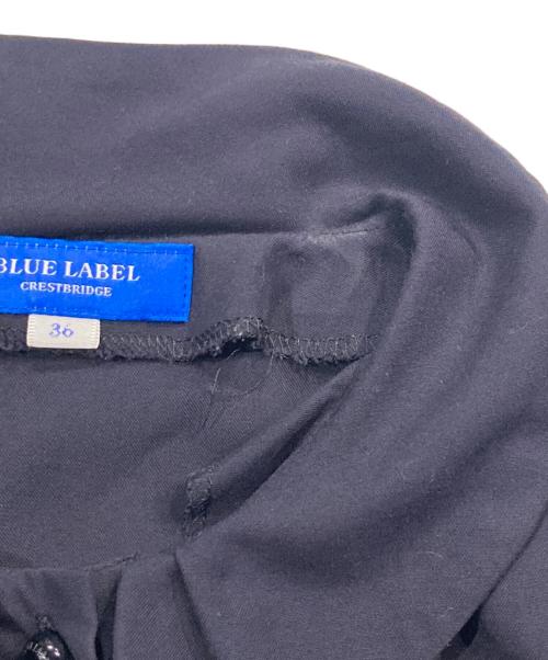 BLUE LABEL CRESTBRIDGE（ブルーレーベルクレストブリッジ）BLUE LABEL CRESTBRIDGE (ブルーレーベルクレストブリッジ) シャツ ブラック サイズ:36の古着・服飾アイテム