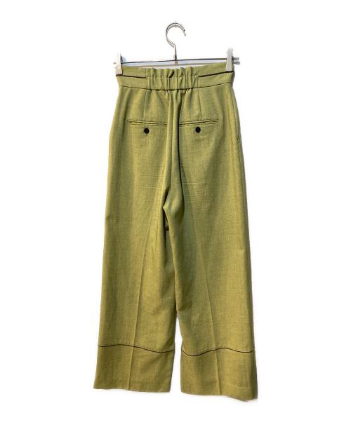 CITY（シティ）CITY (シティ) ハイツイストセミワイドパンツ グリーン サイズ:1の古着・服飾アイテム