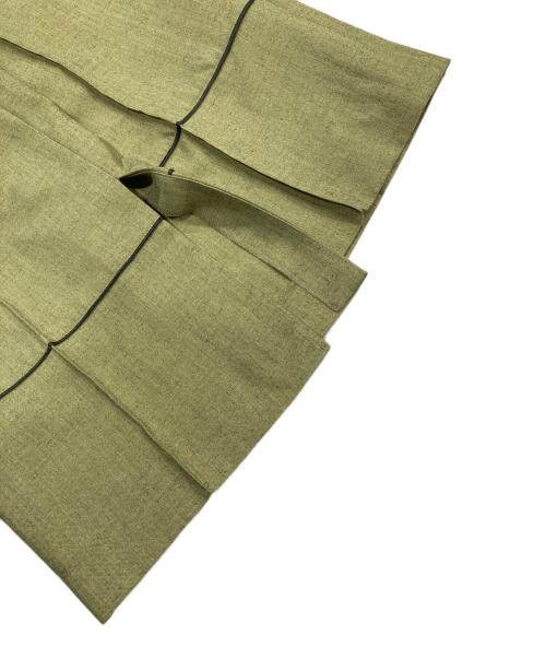 CITY（シティ）CITY (シティ) ハイツイストセミワイドパンツ グリーン サイズ:1の古着・服飾アイテム