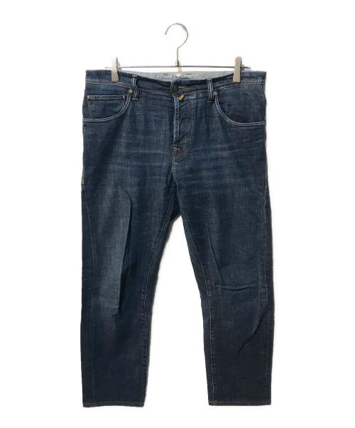 INCOTEX（インコテックス）INCOTEX (インコテックス) ストレートデニムパンツ インディゴ サイズ:78.5㎝（ｗ31）の古着・服飾アイテム