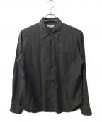 MARGARET HOWELLマーガレットハウエル）の古着「SUMMER COTTON RAMIE OXFORD」｜グレー