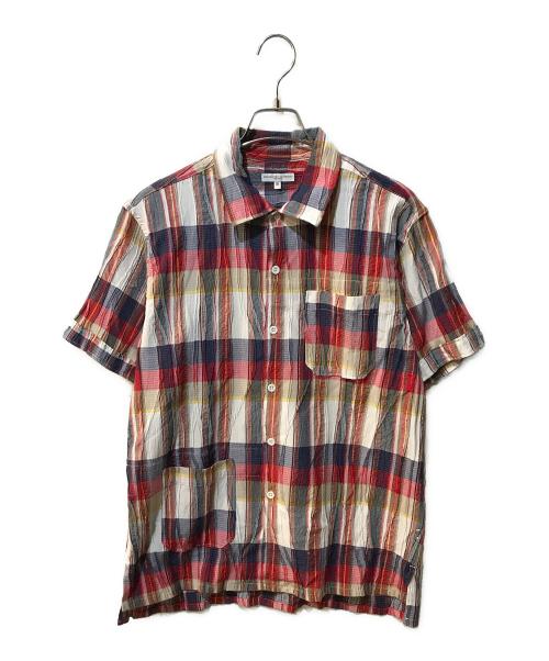 Engineered Garments（エンジニアドガーメンツ）Engineered Garments (エンジニアド ガーメンツ) 半袖シャツ レッド サイズ:Sの古着・服飾アイテム