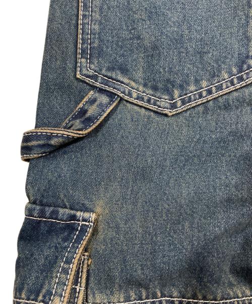 MARITHE+FRANCOIS GIRBAUD（マリテフランソワジルボー）MARITHE+FRANCOIS GIRBAUD (マリテフランソワジルボー) デニムカーゴパンツ インディゴ サイズ:26の古着・服飾アイテム