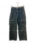 MARITHE+FRANCOIS GIRBAUD（マリテフランソワジルボー）の古着「デニムカーゴパンツ」｜インディゴ