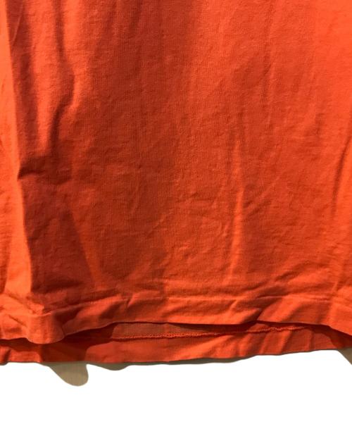 STONE ISLAND（ストーンアイランド）STONE ISLAND (ストーンアイランド) ロングスリーブTシャツ オレンジ サイズ:Mの古着・服飾アイテム