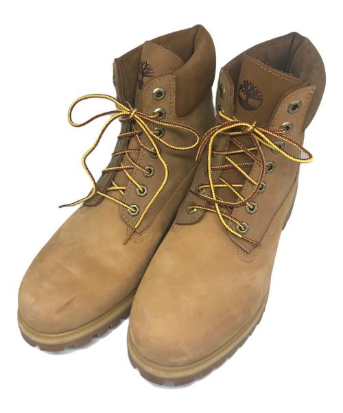 Timberland（ティンバーランド）Timberland (ティンバーランド) BEAMS (ビームス) 別注6inch Premium Boots Vibram GORE-TEX ブーツ ベージュ サイズ:27.5cmの古着・服飾アイテム