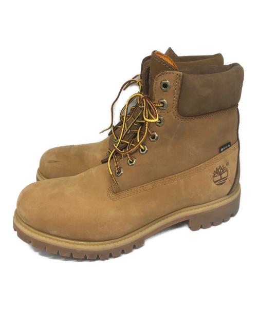 Timberland（ティンバーランド）Timberland (ティンバーランド) BEAMS (ビームス) 別注6inch Premium Boots Vibram GORE-TEX ブーツ ベージュ サイズ:27.5cmの古着・服飾アイテム