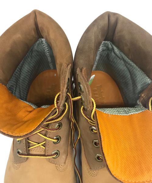 Timberland（ティンバーランド）Timberland (ティンバーランド) BEAMS (ビームス) 別注6inch Premium Boots Vibram GORE-TEX ブーツ ベージュ サイズ:27.5cmの古着・服飾アイテム