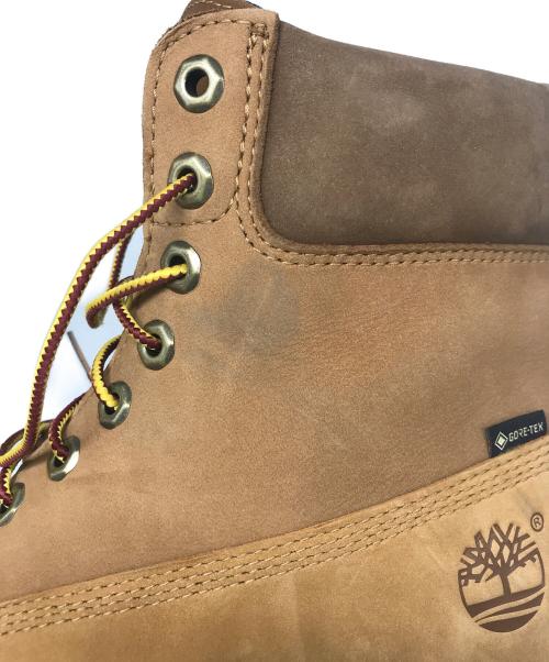 Timberland（ティンバーランド）Timberland (ティンバーランド) BEAMS (ビームス) 別注6inch Premium Boots Vibram GORE-TEX ブーツ ベージュ サイズ:27.5cmの古着・服飾アイテム