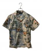 mountain martial artsマウンテンマーシャルアーツ）の古着「アロハシャツ」｜ベージュ